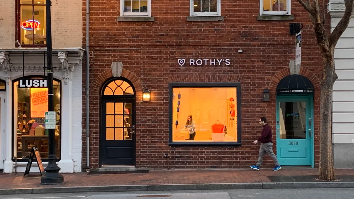 Rothy's M Street store in Georgetown