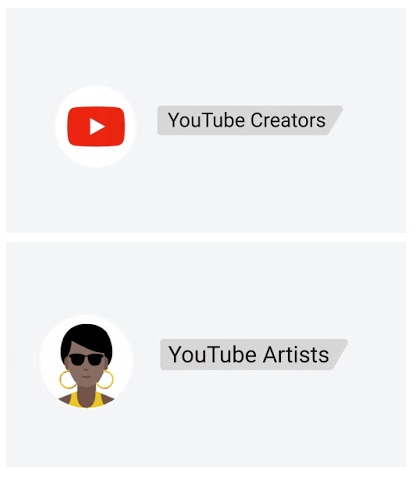 YouTube verified channels