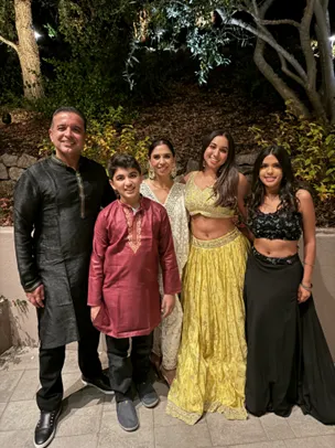 Intuit’s Sandeep Aujla family