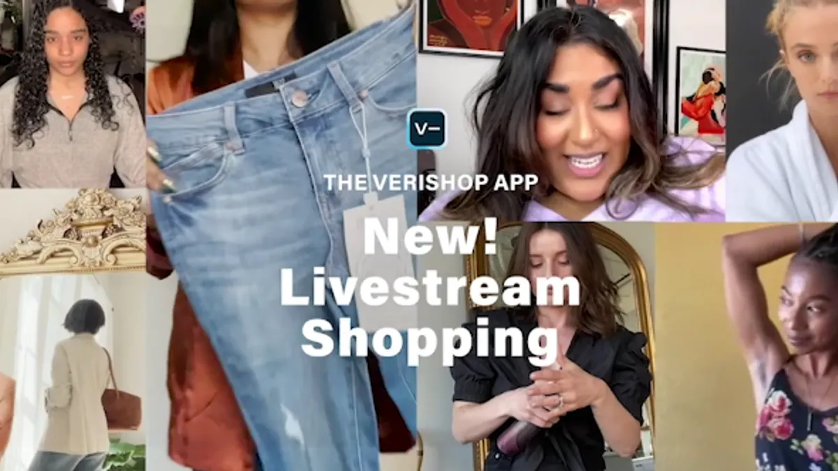 Verishop launches livestream shopping.