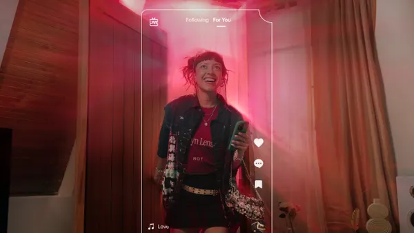 TikTok's "See Where Music Takes You" campaign imagery
