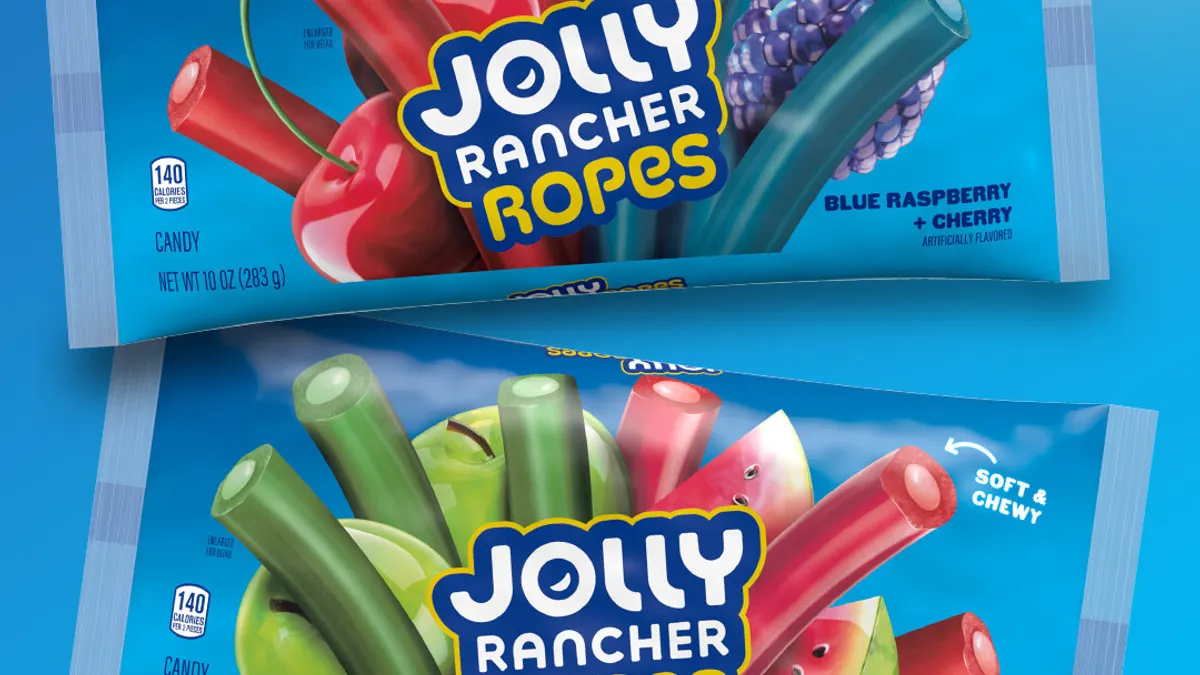 Images of Jolly Rancher Ropes from Hershey