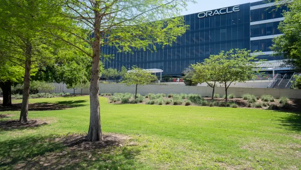 Exterior view of Oracle's World Headquarters in Austin, Texas.