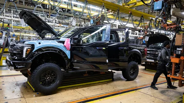 Ford assembly line for the F-150 truck