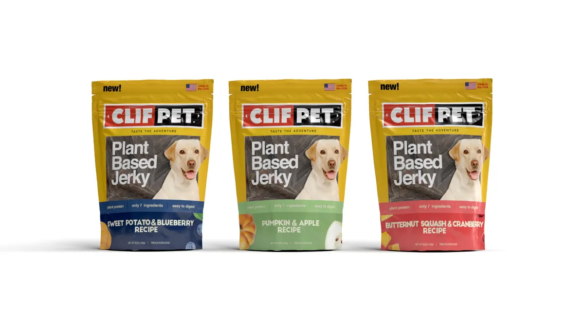 Clif Bar pet jerky