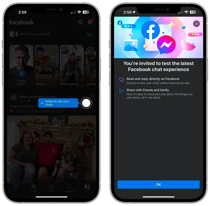 Messenger in Facebook