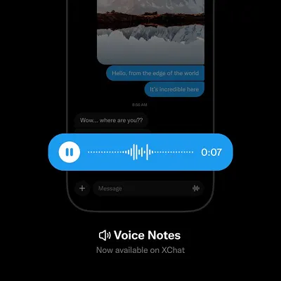 X voice notes