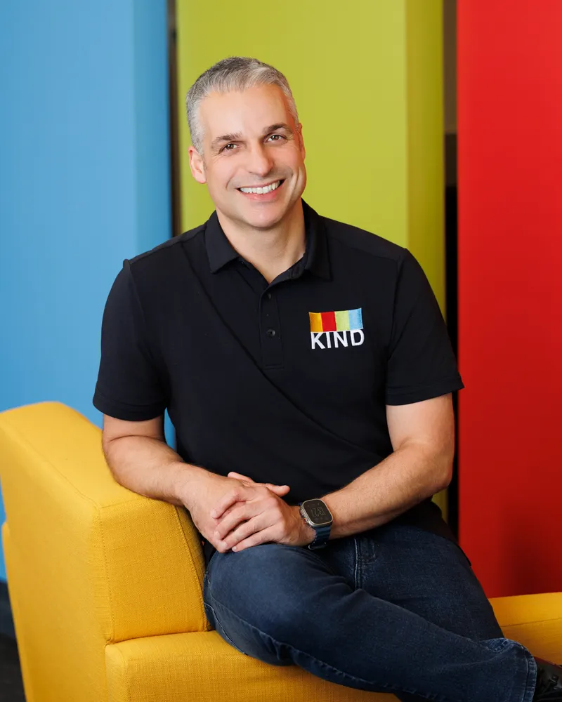 Daniel Calderoni, CEO of Kind Snacks