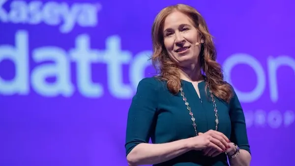 An image of Kaseya CEO Rania Succar.