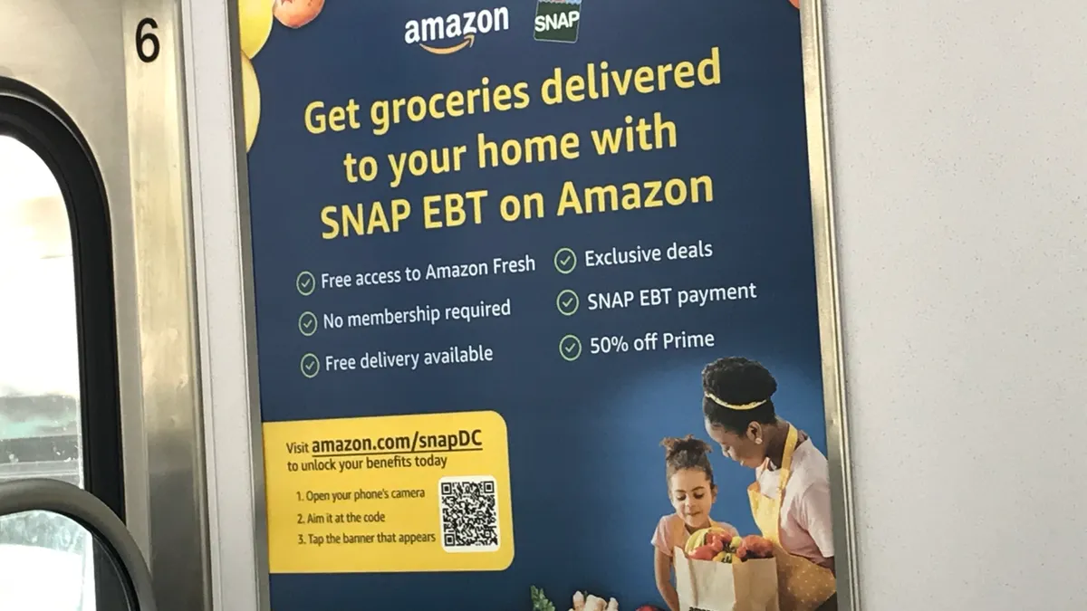 Sign for SNAP online payment at Amazon