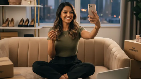 person on laptop
