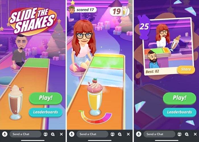 Snapchat Leaderboard Games