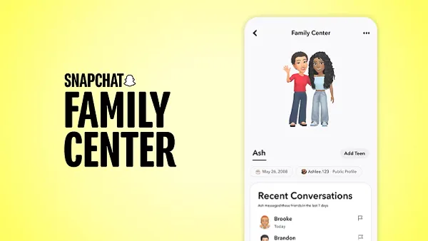 Snapchat Family Center