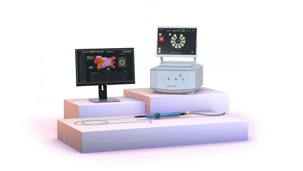 A photo of Johnson & Johnson's pulsed field ablation system for atrial fibrillation.