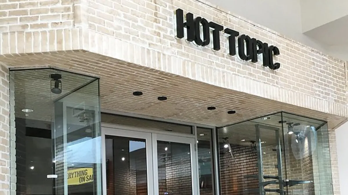 Hot Topic store in Aventura, Florida.