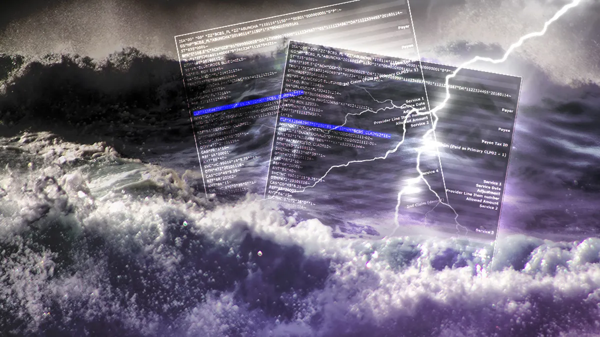 Ocean storm weather with huge waves