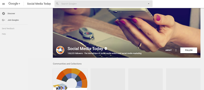 Social Media Today on Google+