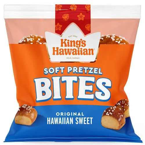 Package of King's Hawaiian pretzel bites
