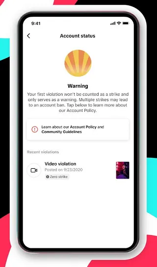 TikTok creator alerts