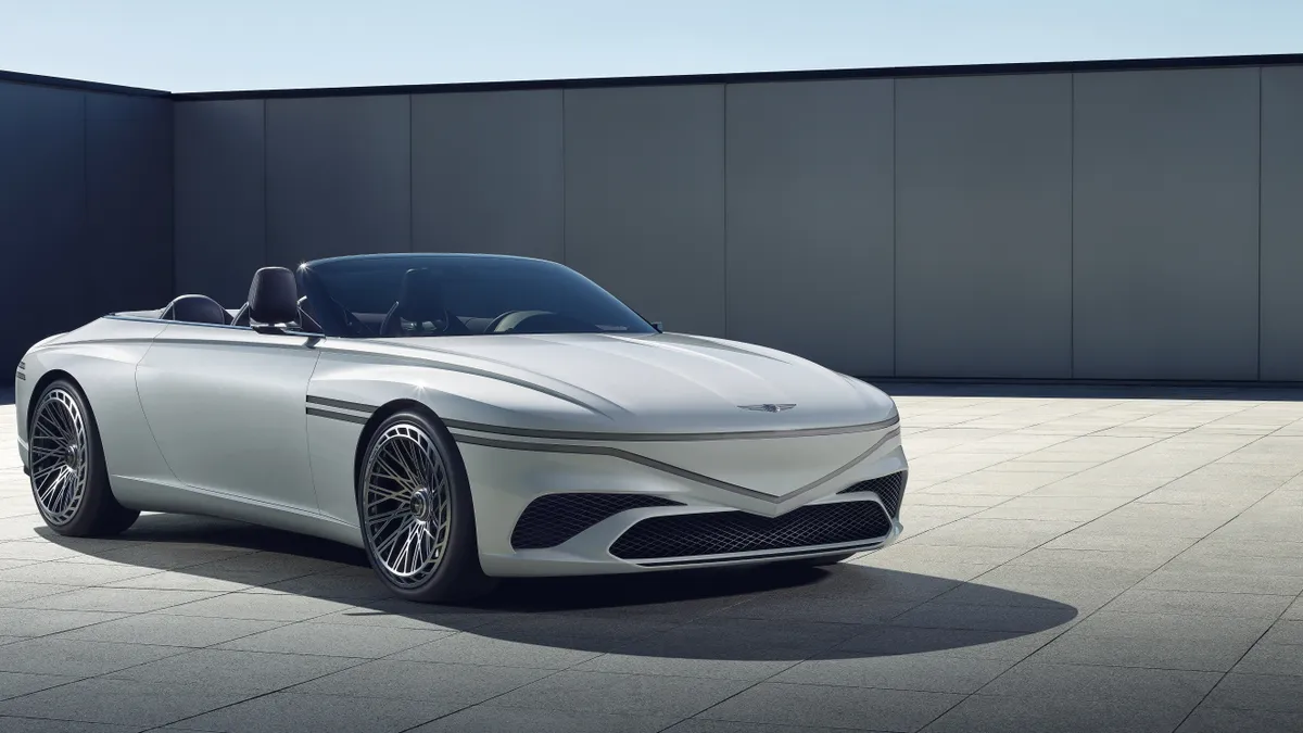 The Genesis X Convertible EV Concept from Hyundai.