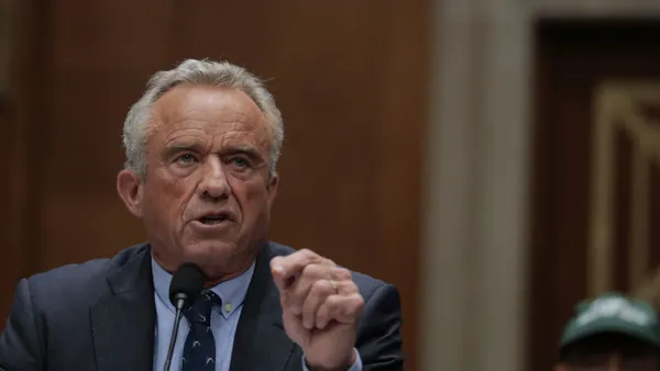 U.S. Secretary of Health and Human Services Robert F. Kennedy Jr. testifies before the Senate Committee on Health, Education, Labor, and Pensions on Capitol Hill on May 14, 2025 in Washington, DC.