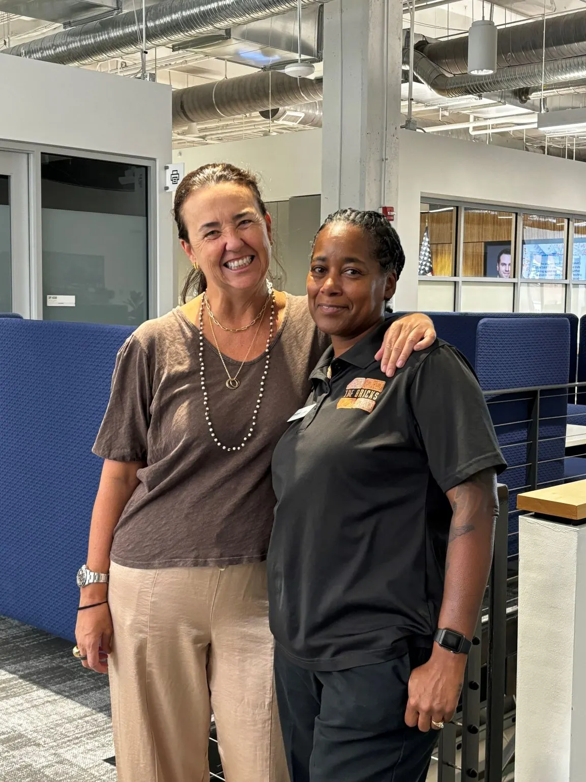 Maya Martinez-Davis with Mo